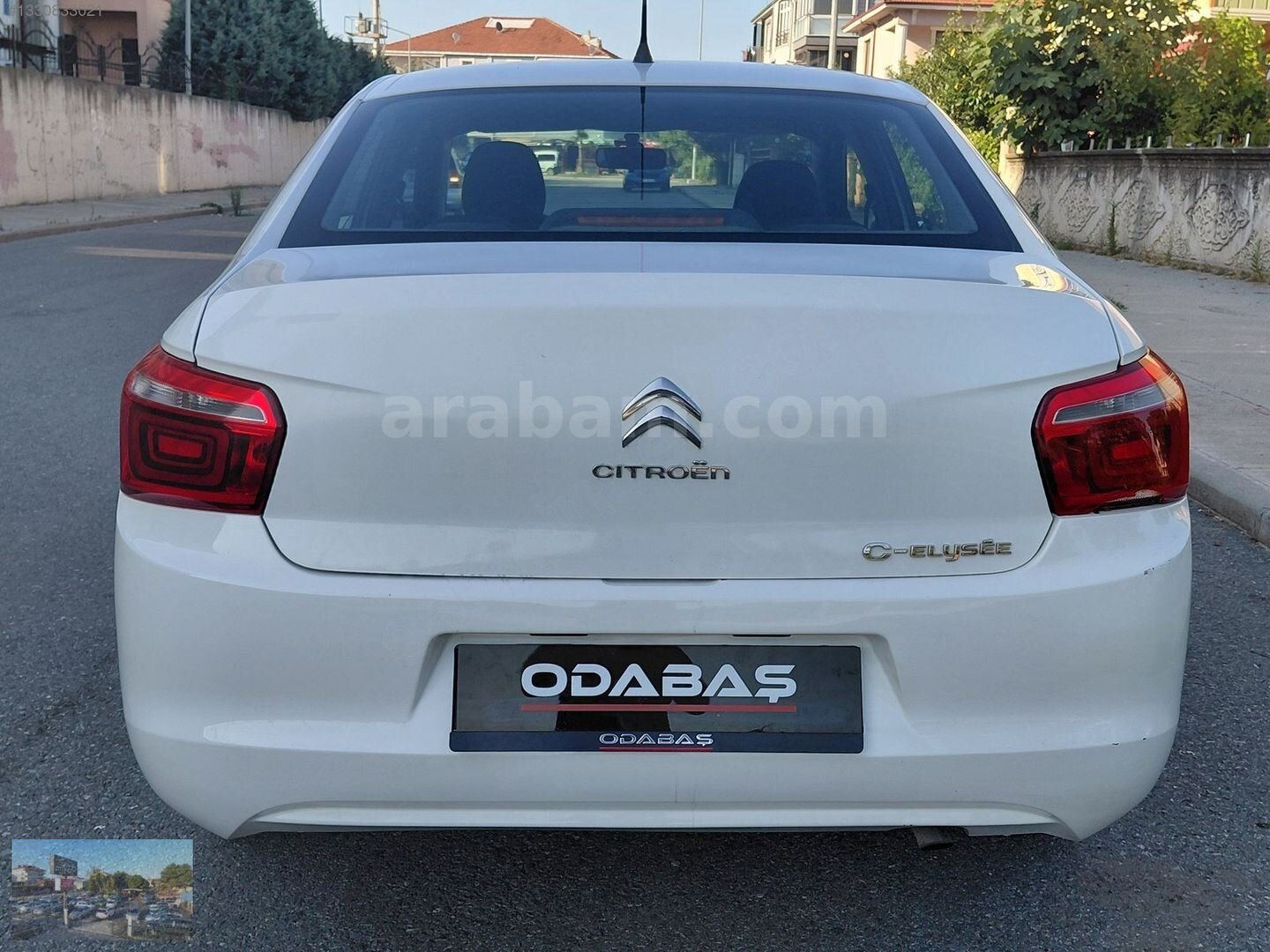 Galeriden Citroen C-Elysée 1.2 Live 2019 Model Sakarya 108.000 km Beyaz 5