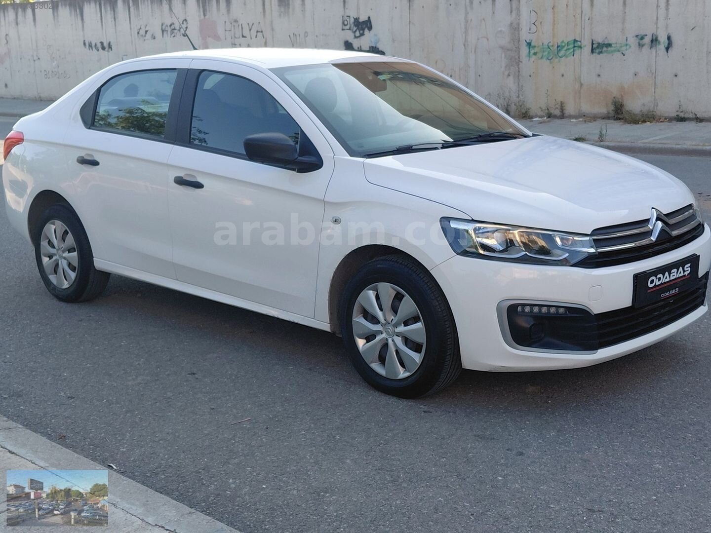 Galeriden Citroen C-Elysée 1.2 Live 2019 Model Sakarya 108.000 km Beyaz 3