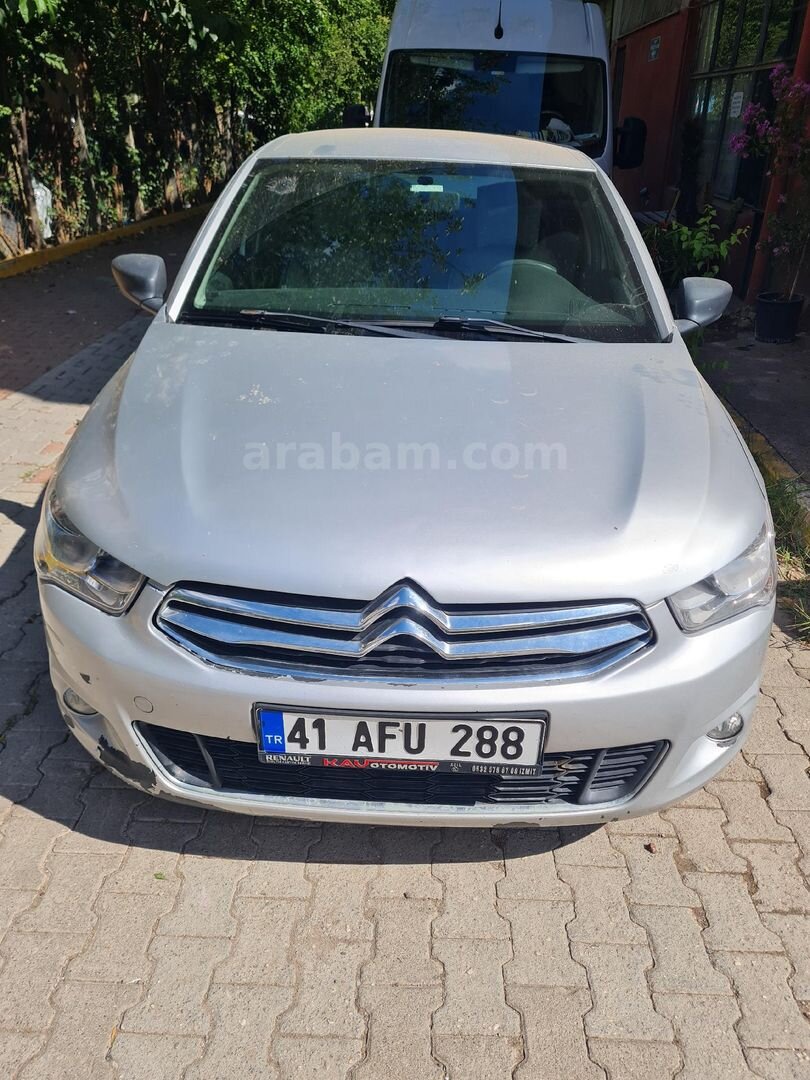 Galeriden Citroen C-Elysée 1.6 HDi Confort 2013 Model Kocaeli 308.000 km Gri (Gümüş) 2