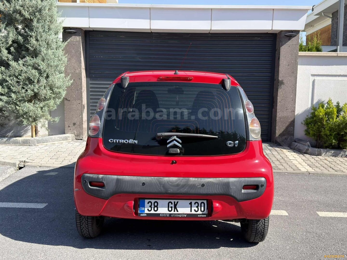 Galeriden Citroen C1 1.0 SX Sensodrive 2012 Model Kayseri 118.000 km Kırmızı 5