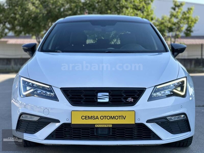 Galeriden Seat Leon 1.5 EcoTSI FR 2019 Model Samsun 136.000 km Beyaz