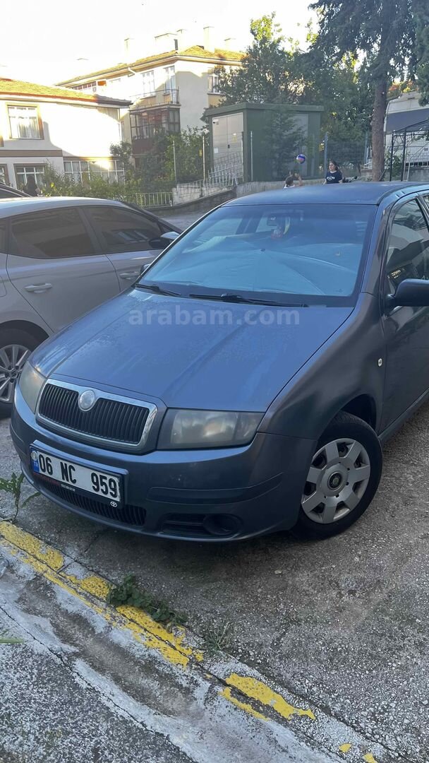Sahibinden Skoda Fabia 1.4 TDI Classic 2007 Model Ankara 210.000 km Mavi 5