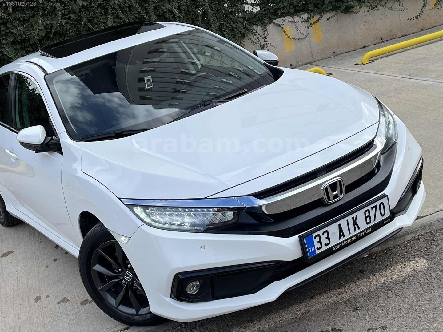 Galeriden Honda Civic 1.6i VTEC Eco Elegance 2021 Model Kırıkkale 78.000 km Beyaz 6