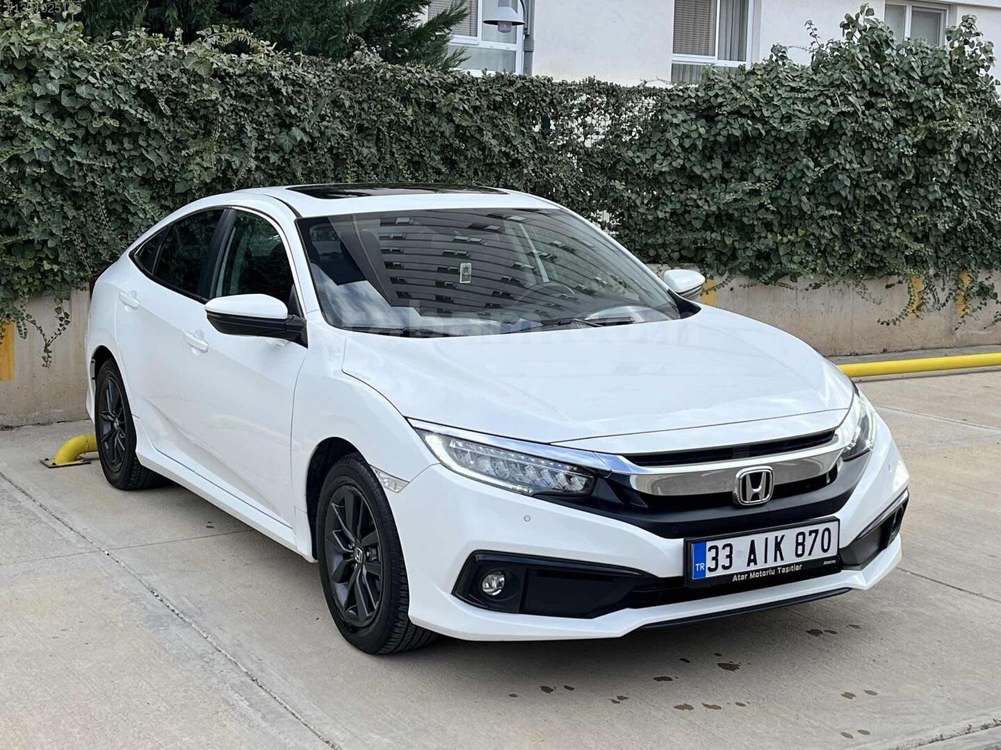 Galeriden Honda Civic 1.6i VTEC Eco Elegance 2021 Model Kırıkkale 78.000 km Beyaz 4