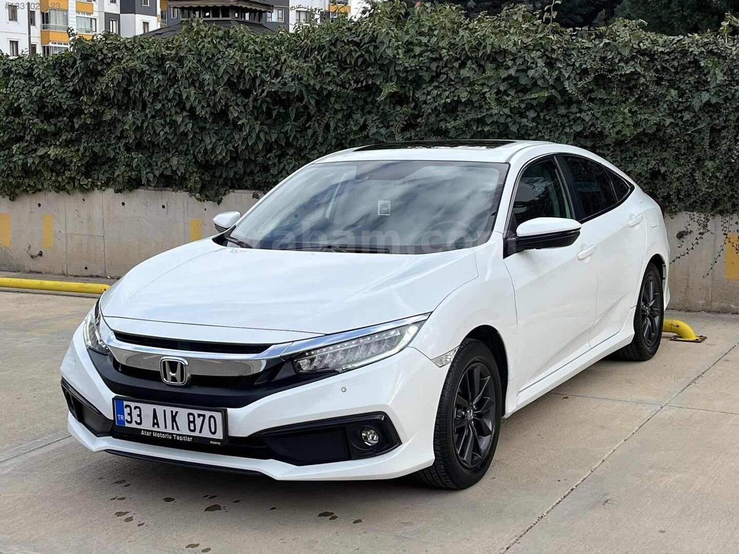 Galeriden Honda Civic 1.6i VTEC Eco Elegance 2021 Model Kırıkkale 78.000 km Beyaz 5
