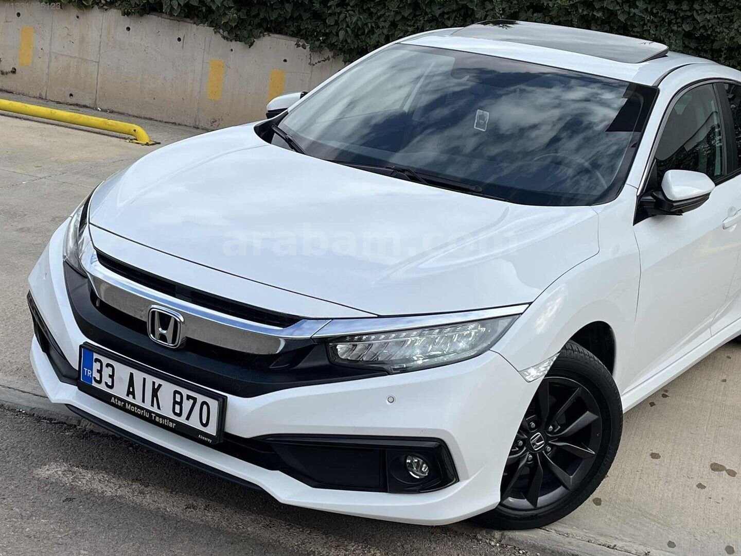 Galeriden Honda Civic 1.6i VTEC Eco Elegance 2021 Model Kırıkkale 78.000 km Beyaz 7