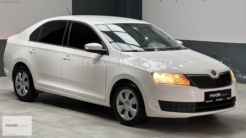 Galeriden Skoda Rapid 1.4 TDI Ambition 2016 Model Mersin 203.895 km Beyaz