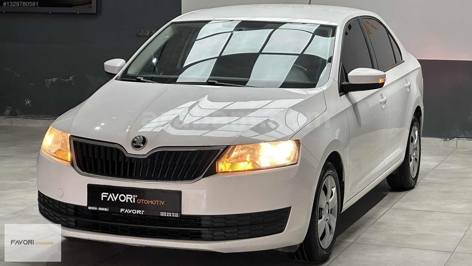 Galeriden Skoda Rapid 1.4 TDI Ambition 2016 Model Mersin 203.895 km Beyaz 7