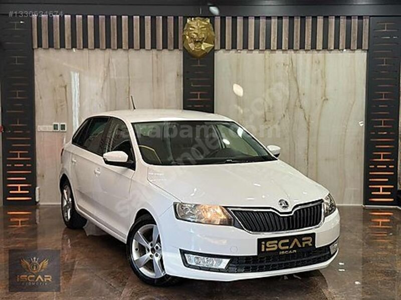 Galeriden Skoda Rapid 1.4 TDI GreenTec Spaceback Style 2015 Model Ankara 274.000 km Beyaz