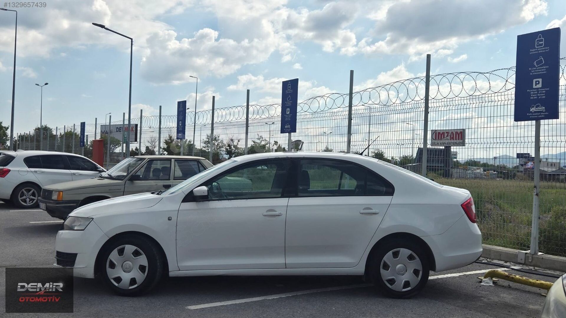 Galeriden Skoda Rapid 1.6 CR TDI Ambition 2014 Model Kayseri 215.000 km Beyaz 3