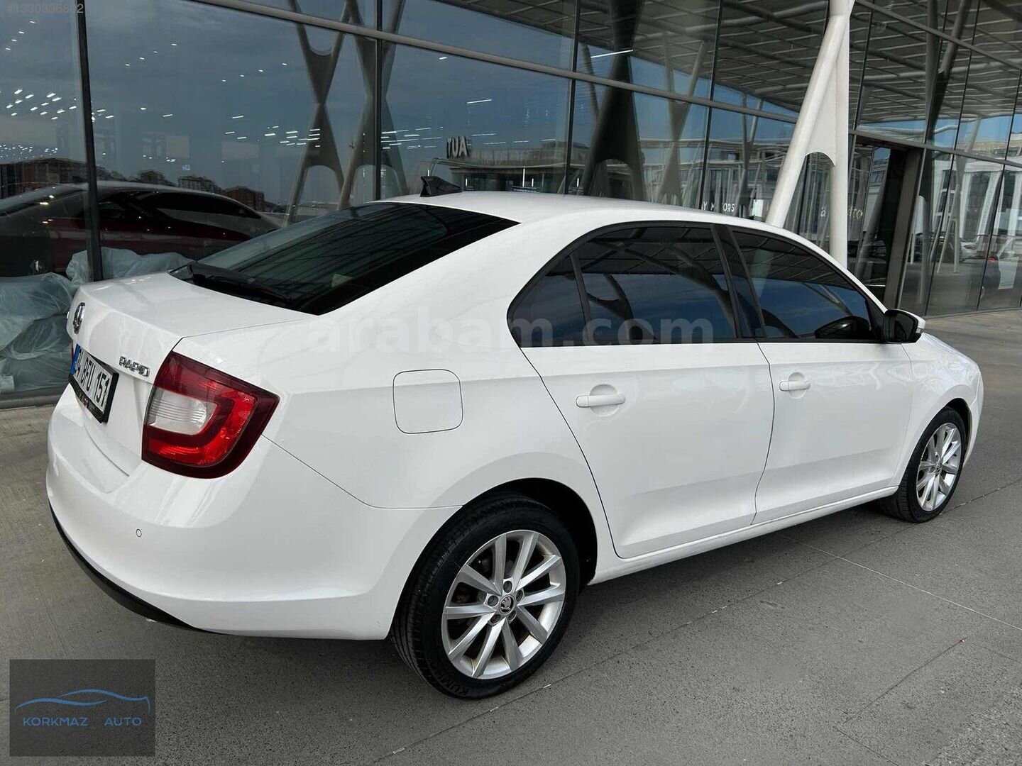 Galeriden Skoda Rapid 1.4 TDI Style 2018 Model İstanbul 145.000 km Beyaz 5