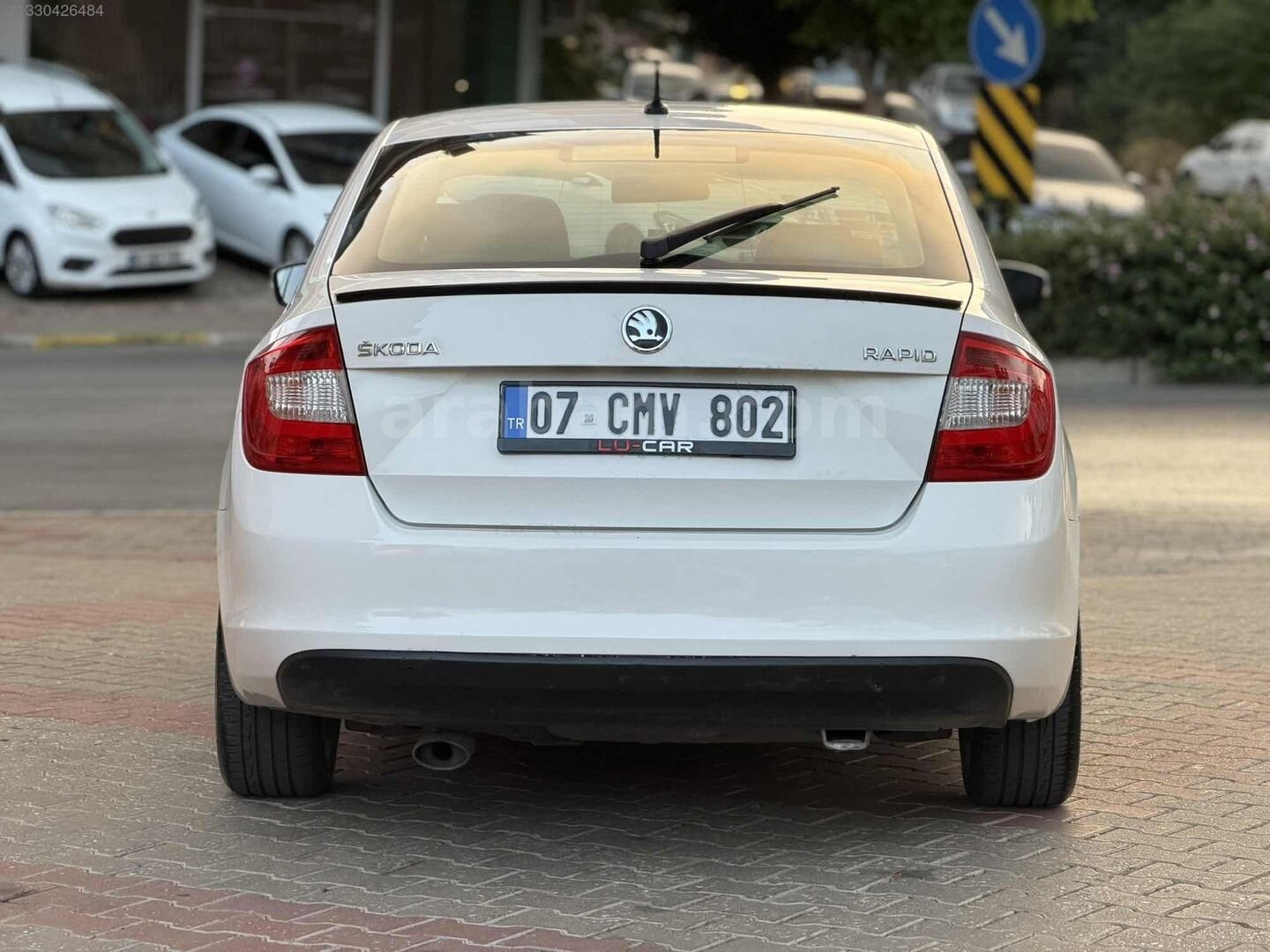 Galeriden Skoda Rapid 1.4 TDI Ambition 2015 Model Antalya 258.000 km Beyaz 7