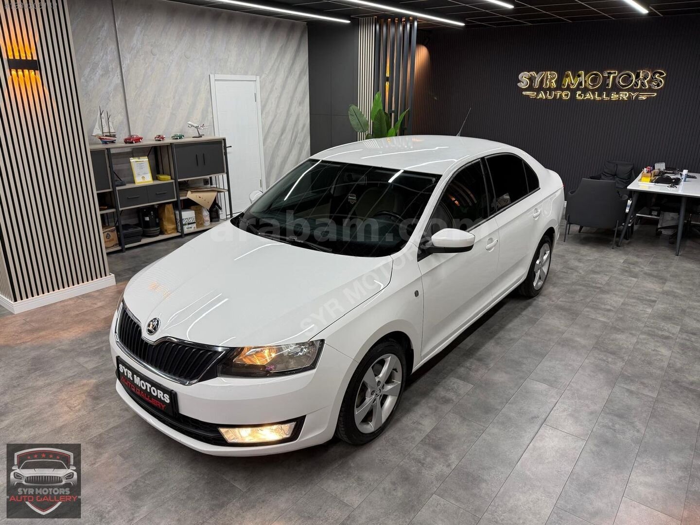 Galeriden Skoda Rapid 1.6 CR TDI Elegance 2014 Model Düzce 97.000 km Beyaz 4