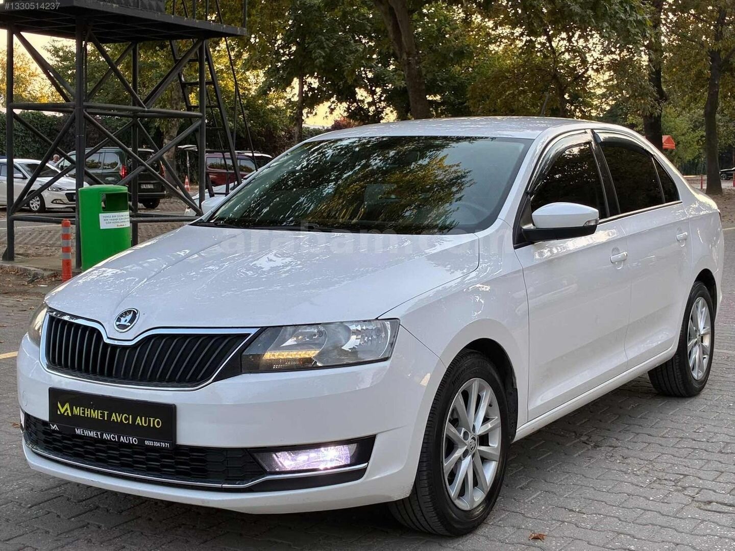 Galeriden Skoda Rapid 1.0 TSI GreenTec Style 2017 Model Bursa 263.000 km Beyaz 3
