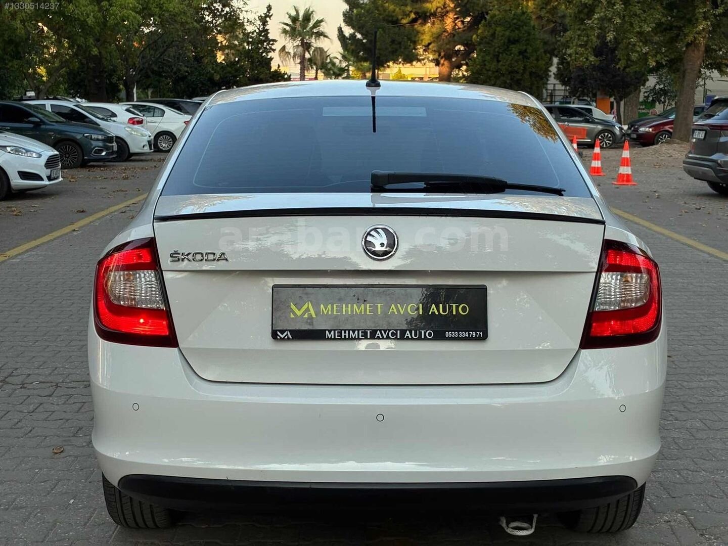 Galeriden Skoda Rapid 1.0 TSI GreenTec Style 2017 Model Bursa 263.000 km Beyaz 5