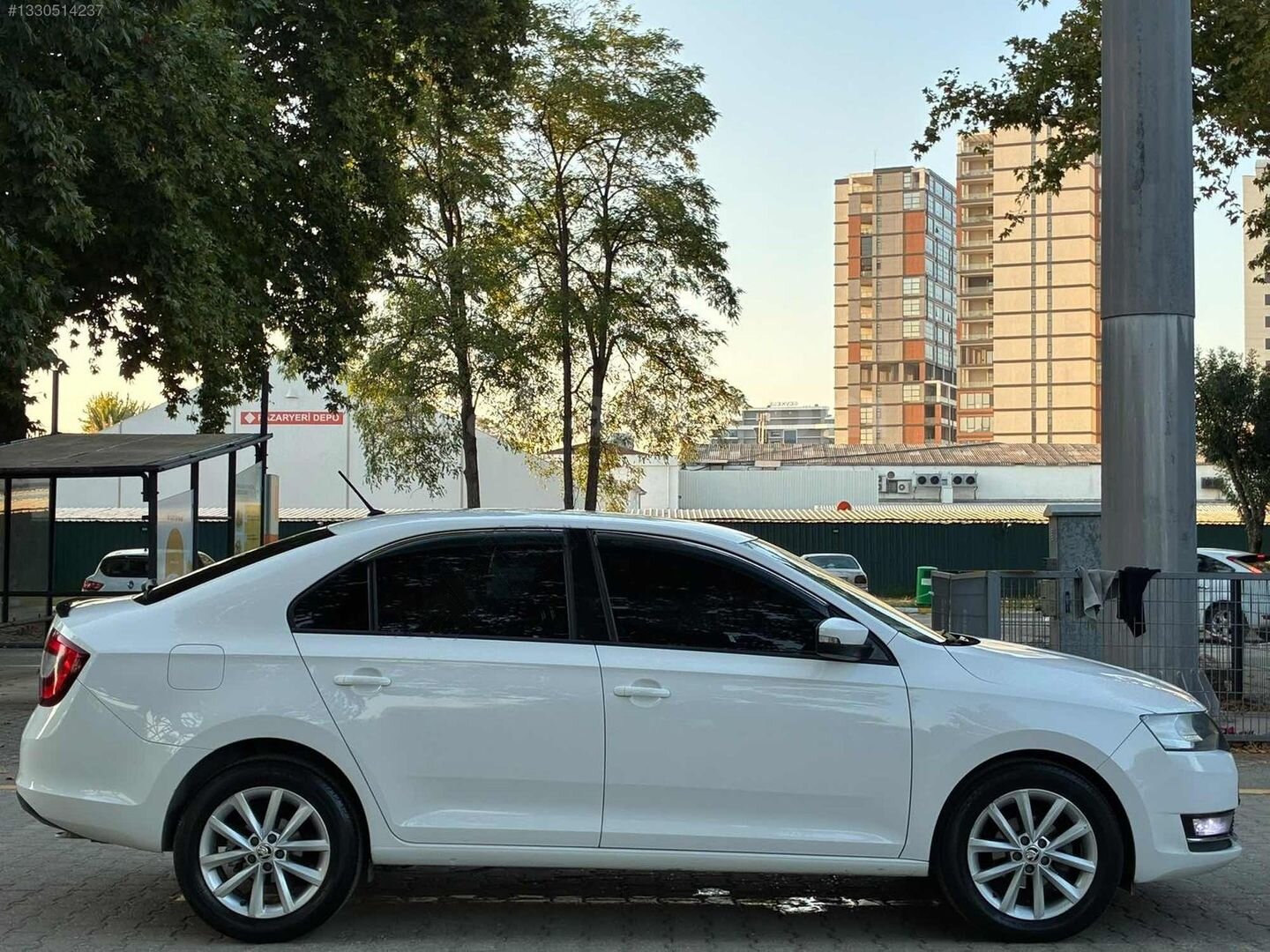 Galeriden Skoda Rapid 1.0 TSI GreenTec Style 2017 Model Bursa 263.000 km Beyaz 7