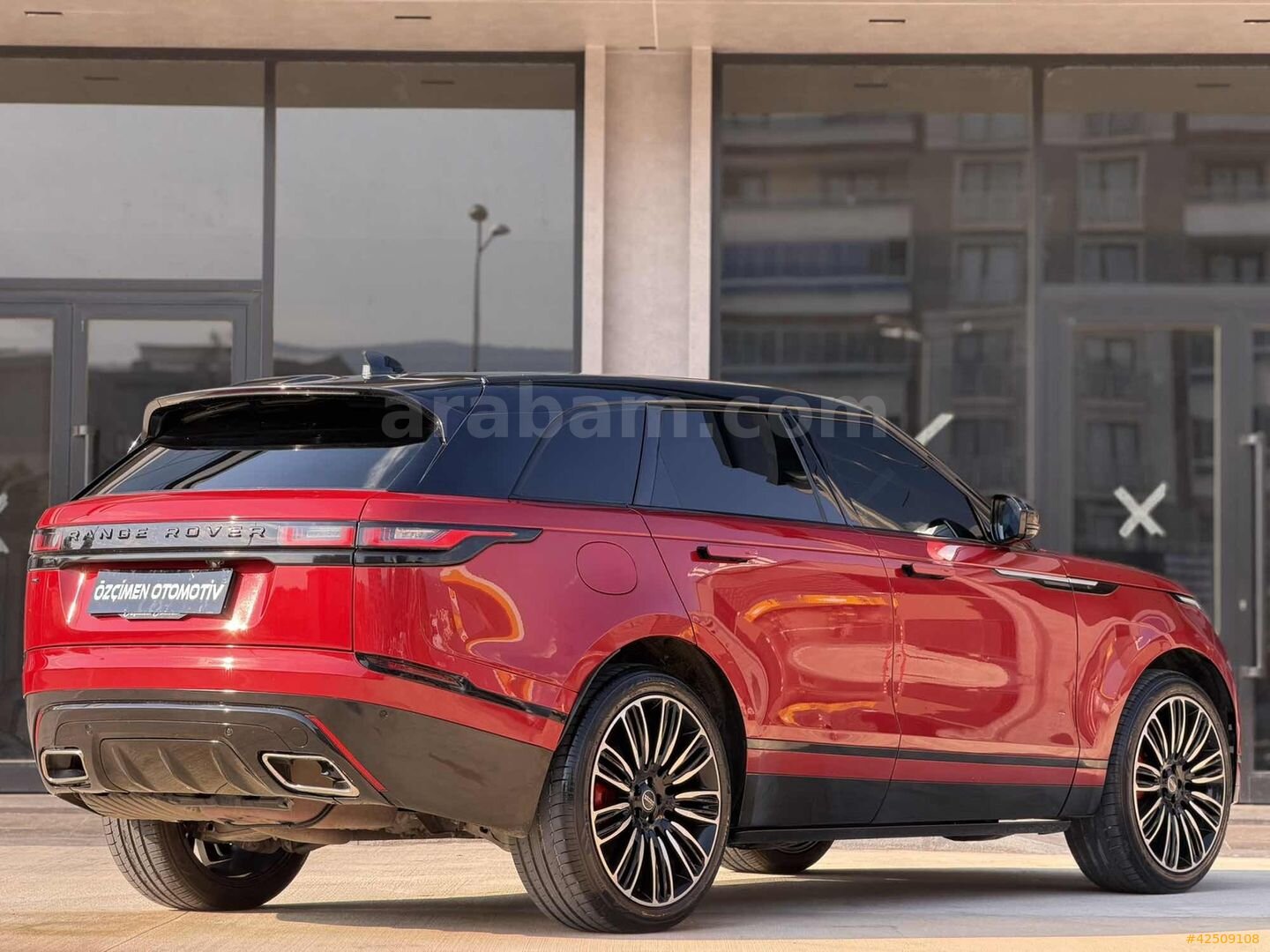 Galeriden Land Rover Range Velar 2.0 TD4 R-Dynamic SE 2020 Model Bursa 155.000 km Kırmızı 6