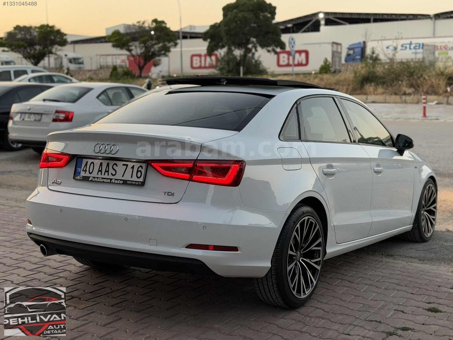 Galeriden Audi A3 Sedan 1.6 TDI Ambition 2013 Model Kırşehir 189.000 km Beyaz 7
