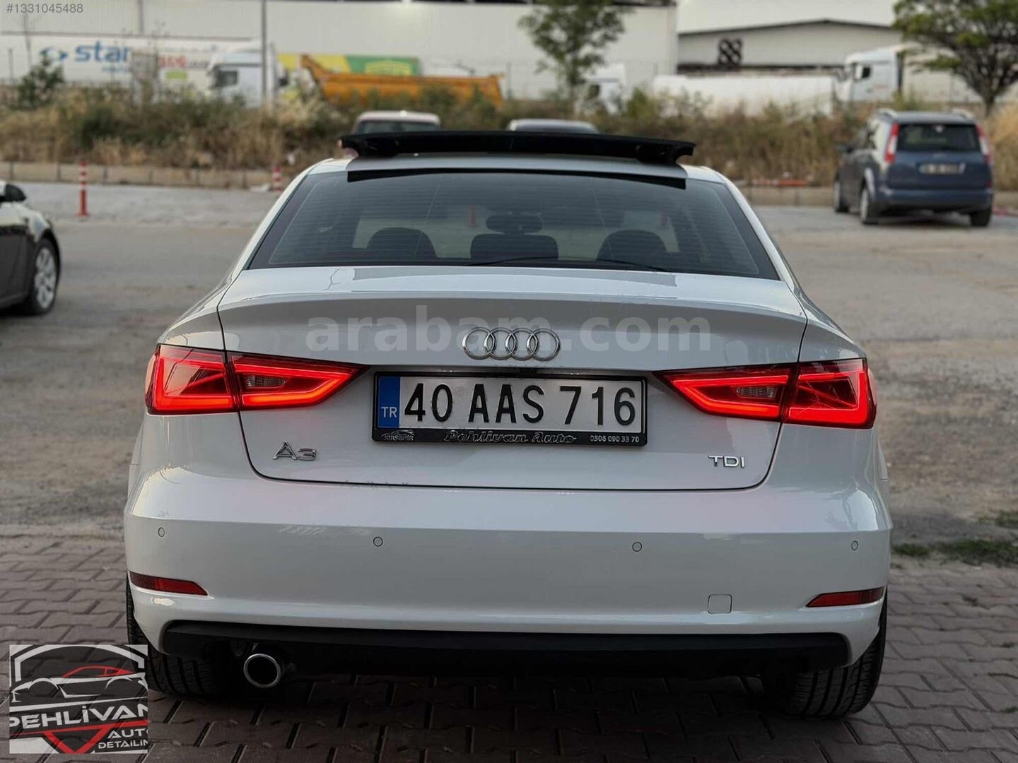 Galeriden Audi A3 Sedan 1.6 TDI Ambition 2013 Model Kırşehir 189.000 km Beyaz 6