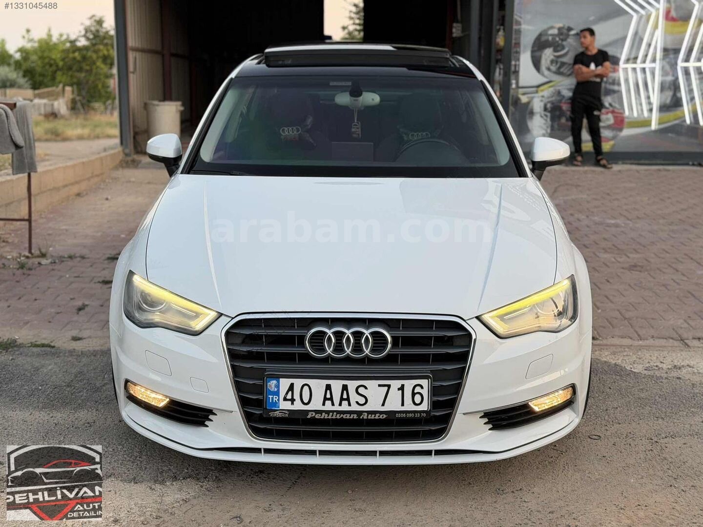 Galeriden Audi A3 Sedan 1.6 TDI Ambition 2013 Model Kırşehir 189.000 km Beyaz 2