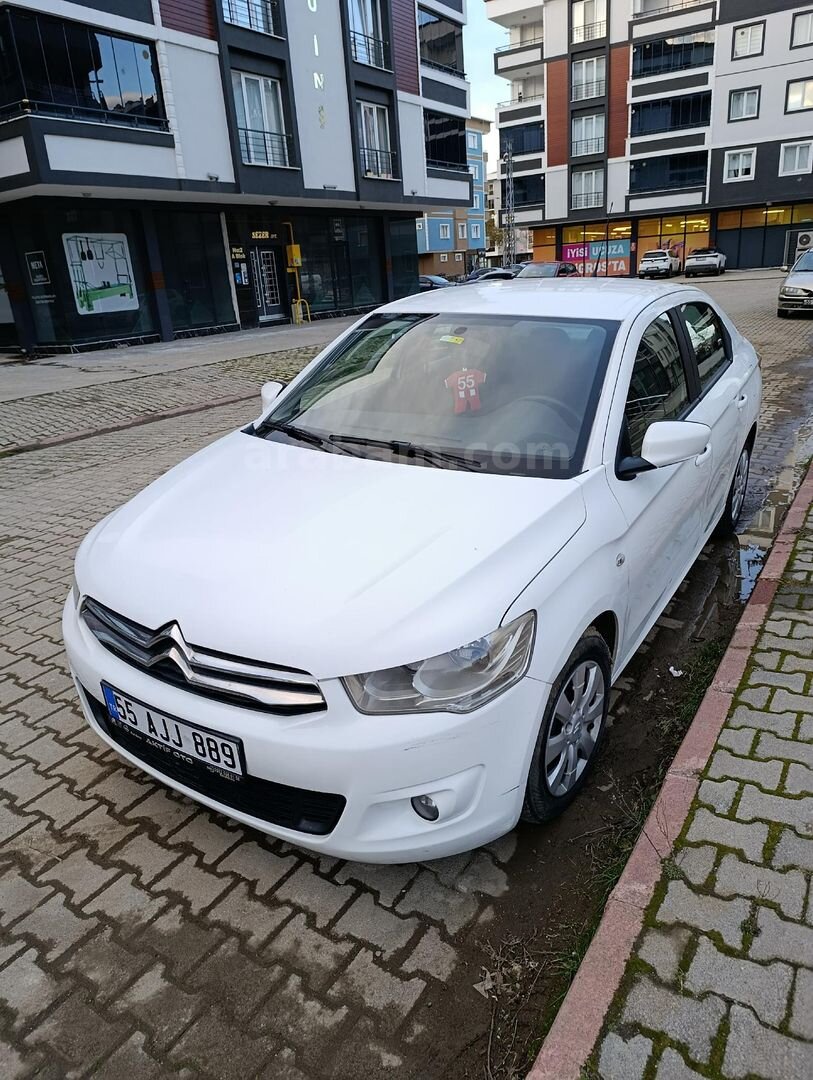 Sahibinden Citroen C-Elysée 1.6 HDi Confort 2016 Model Samsun 183.000 km Beyaz 2