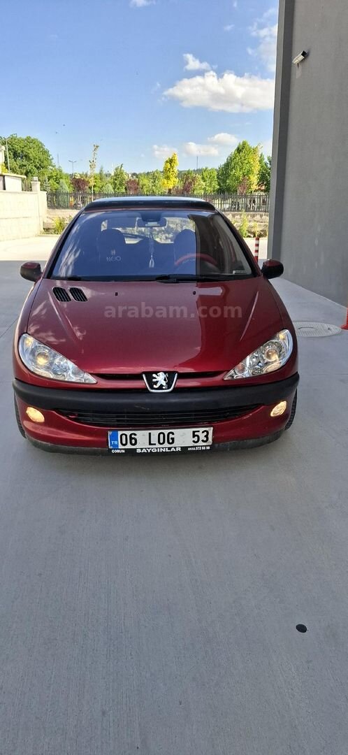 Sahibinden Peugeot 206 1.6 XT 2001 Model Çorum 255.000 km Kırmızı 2