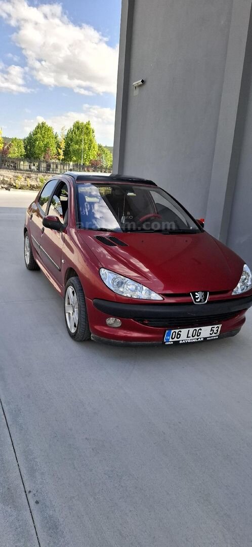 Sahibinden Peugeot 206 1.6 XT 2001 Model Çorum 255.000 km Kırmızı 4