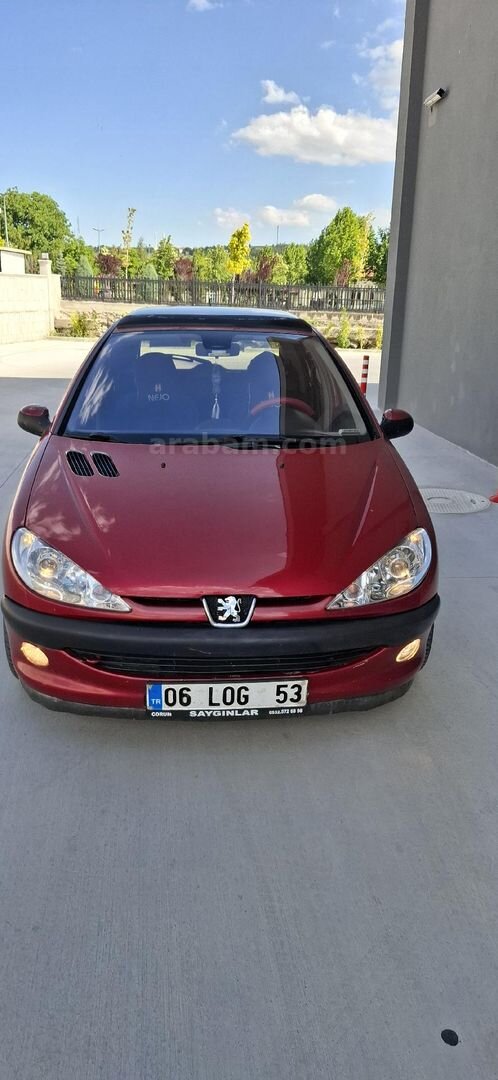 Sahibinden Peugeot 206 1.6 XT 2001 Model Çorum 255.000 km Kırmızı 1