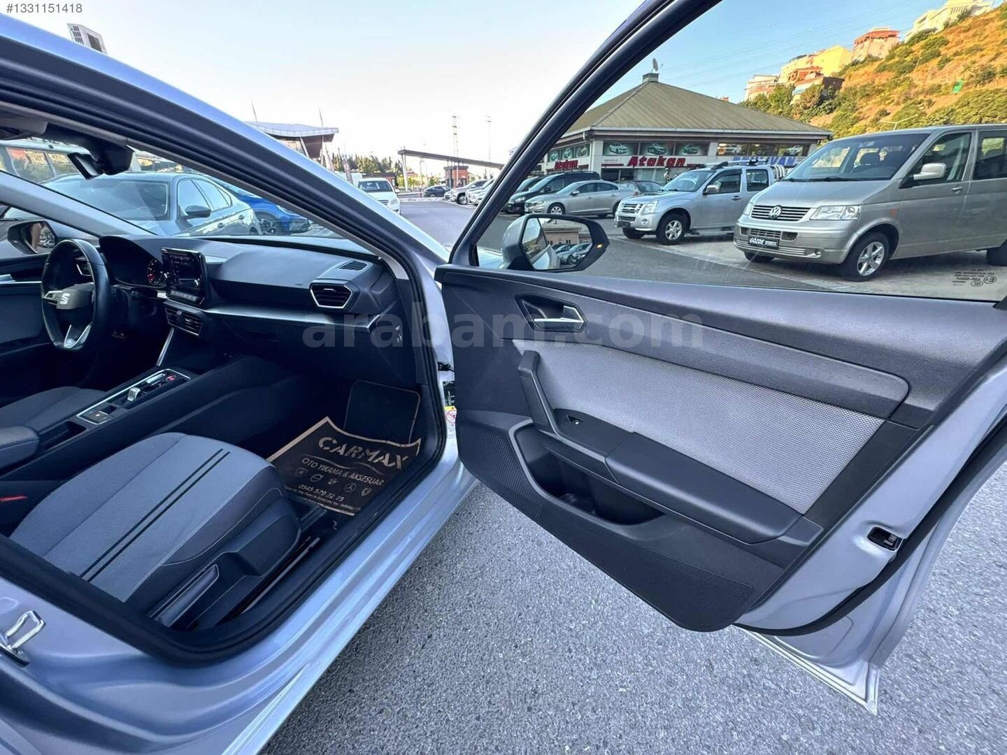 Galeriden Seat Leon 1.0 eTSI Style 2022 Model Trabzon 140.000 km Gri 3