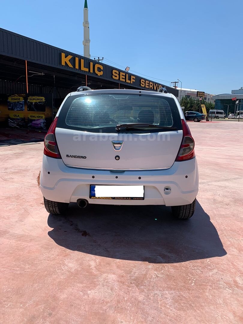 Sahibinden Dacia Sandero 1.2 Ambiance 2012 Model Bursa 288.000 km Beyaz 4