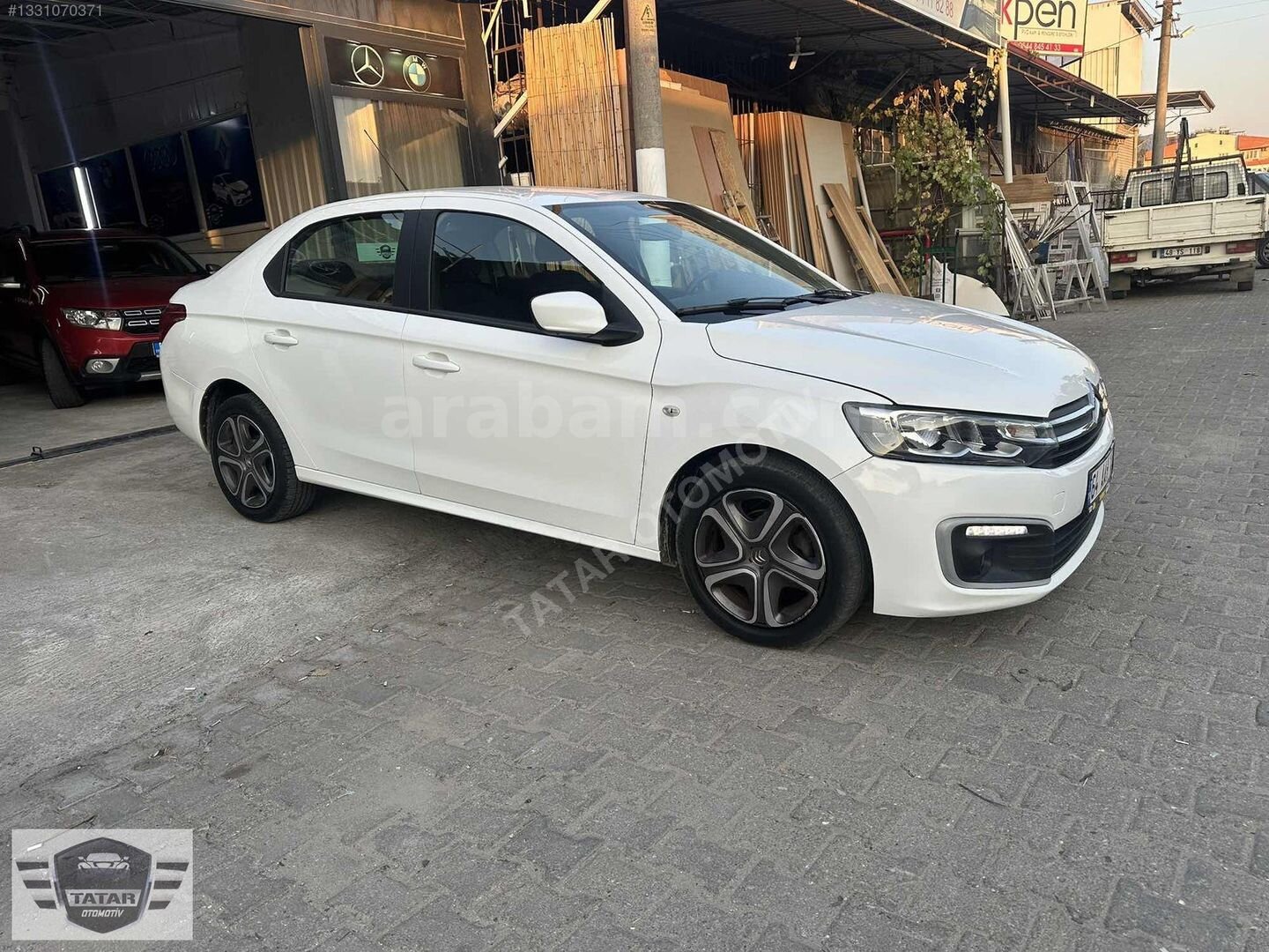 Galeriden Citroen C-Elysée 1.6 HDi Feel 2017 Model Aydın 102.000 km Beyaz 7