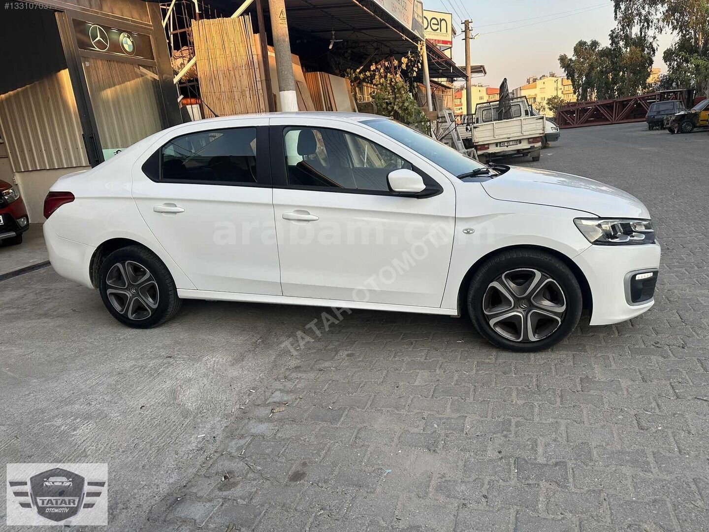 Galeriden Citroen C-Elysée 1.6 HDi Feel 2017 Model Aydın 102.000 km Beyaz 3