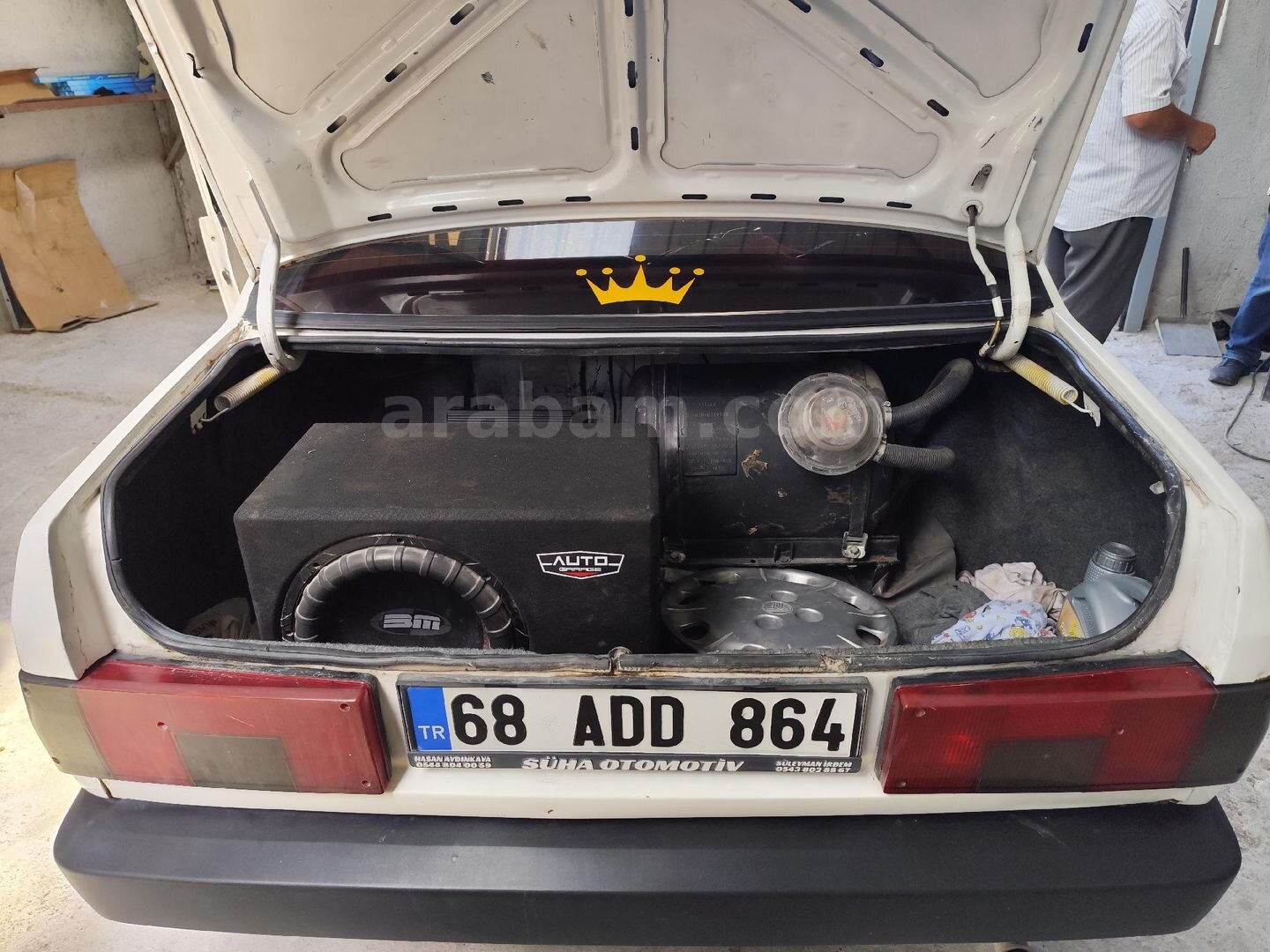 Sahibinden Tofaş Şahin 1.6 1995 Model Aksaray 100.000 km Beyaz 5