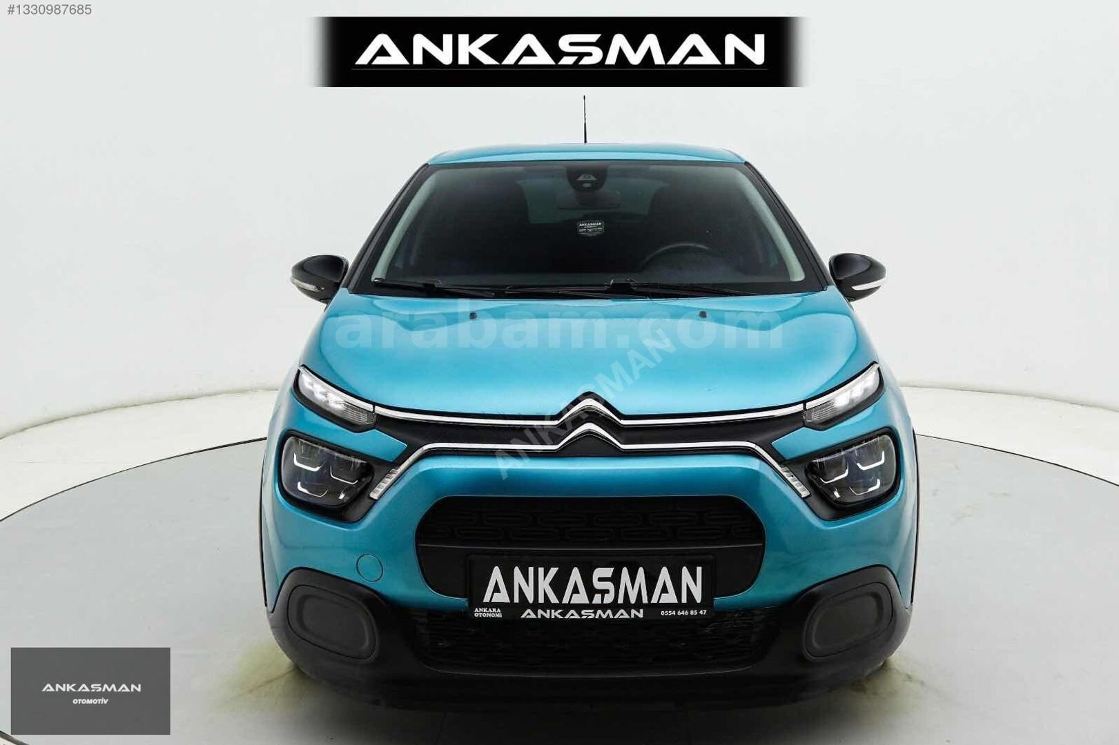 Galeriden Citroen C3 1.2 PureTech Feel 2020 Model Ankara 181.000 km Mavi 3