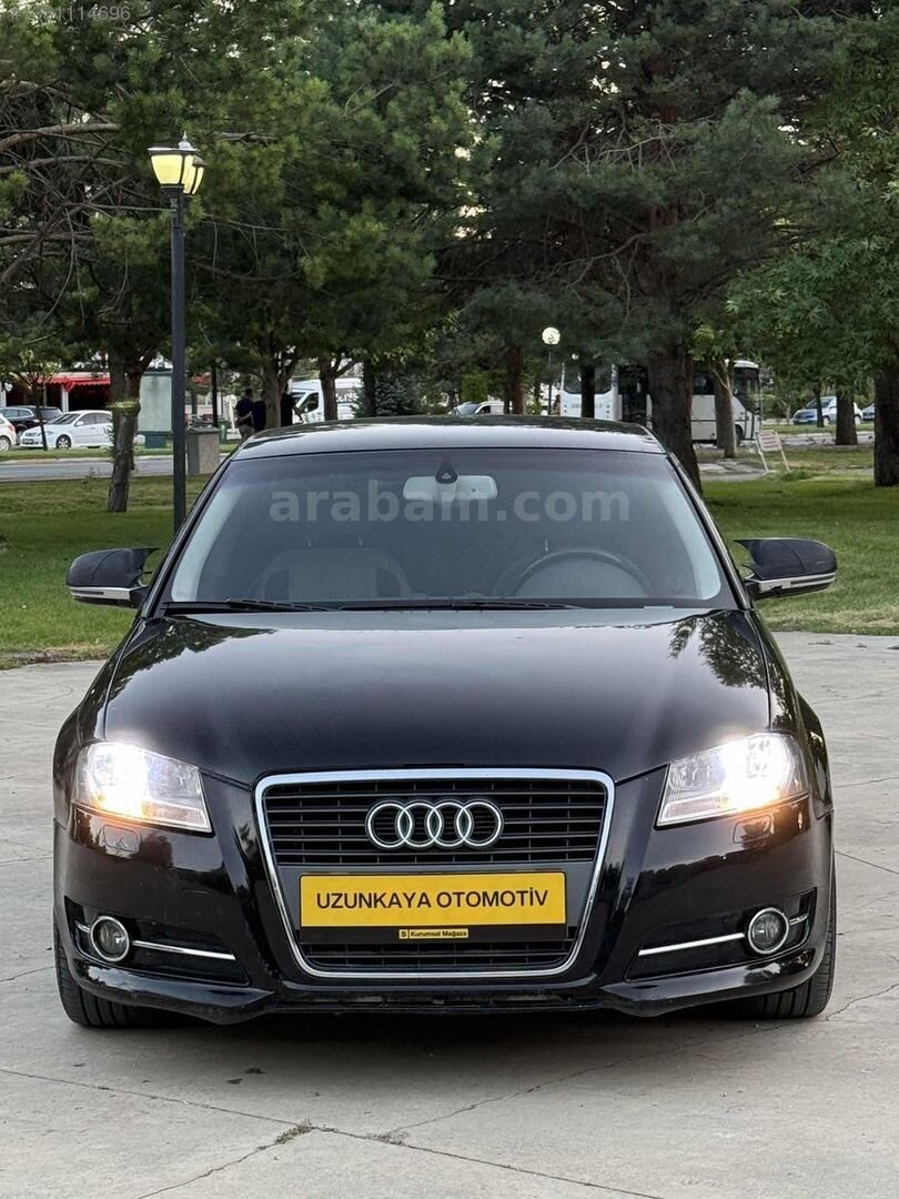 Galeriden Audi A3 Sportback 1.4 TFSI Attraction 2010 Model Erzincan 268.000 km Siyah 3