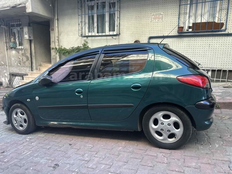 Sahibinden Peugeot 206 1.6 Roland Garros 2000 Model İstanbul 274.000 km Yeşil (metalik)