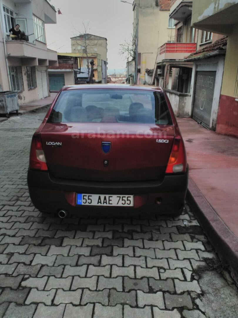 Sahibinden Dacia Logan 1.5 dCi Ambiance 2008 Model Samsun 232.000 km Kırmızı 2