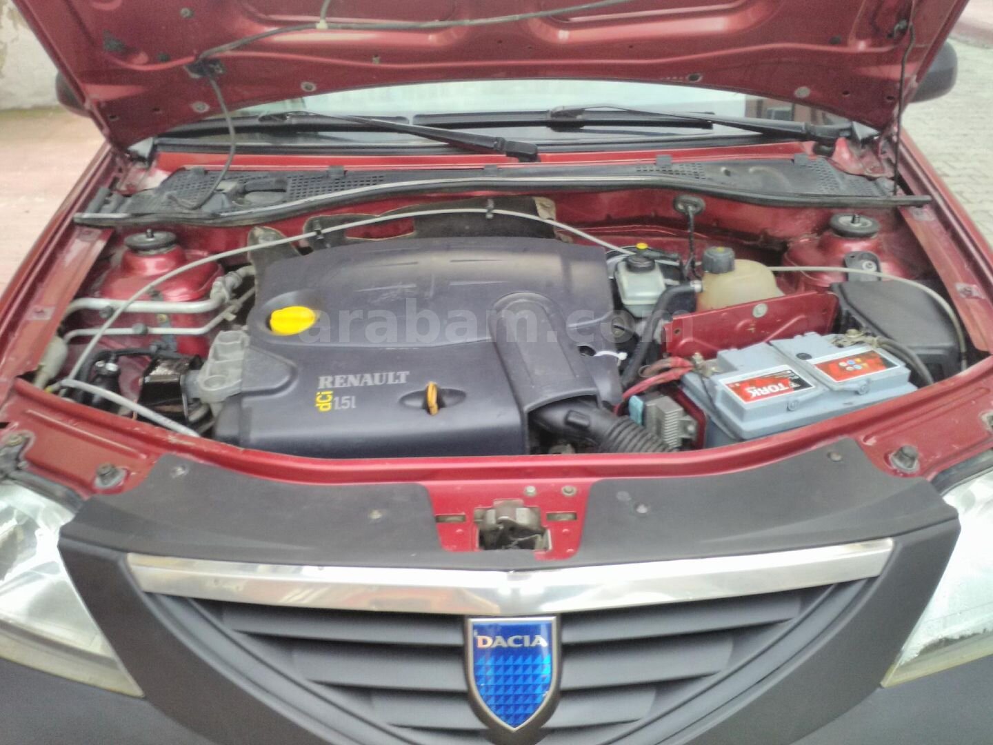 Sahibinden Dacia Logan 1.5 dCi Ambiance 2008 Model Samsun 232.000 km Kırmızı 6
