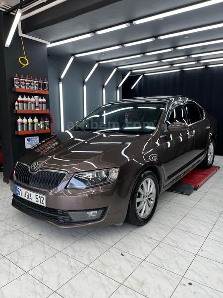 Sahibinden Skoda Octavia 1.6 TDI Elegance CR 2015 Model Trabzon 261.000 km Kahverengi 1