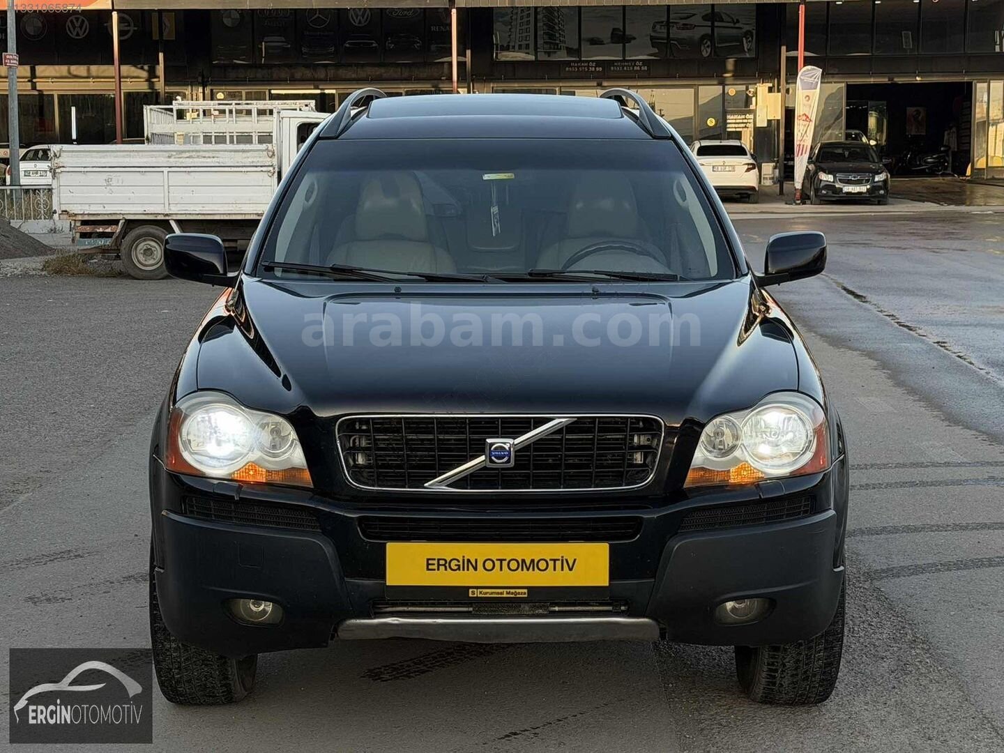 2005 VOLVO XC90 SADECE 255.000KM'DE-4x4-3 BOYA-SİYAH-7 KİŞİLİK 2