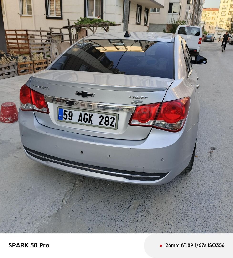 Sahibinden Chevrolet Cruze 1.6 WTCC Edition Plus 2012 Model Tekirdağ 183.500 km Gri (Gümüş) 6