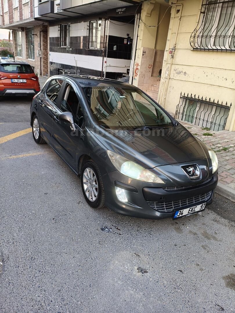Sahibinden Peugeot 308 1.6 HDi Comfort 2009 Model İstanbul 267.328 km Füme 2