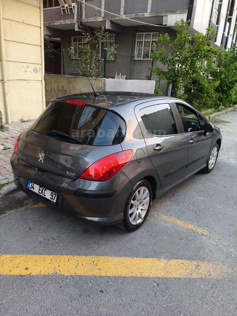 Sahibinden Peugeot 308 1.6 HDi Comfort 2009 Model İstanbul 267.328 km Füme 5