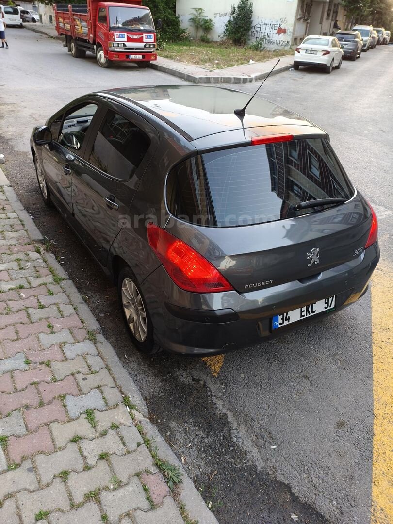 Sahibinden Peugeot 308 1.6 HDi Comfort 2009 Model İstanbul 267.328 km Füme 4