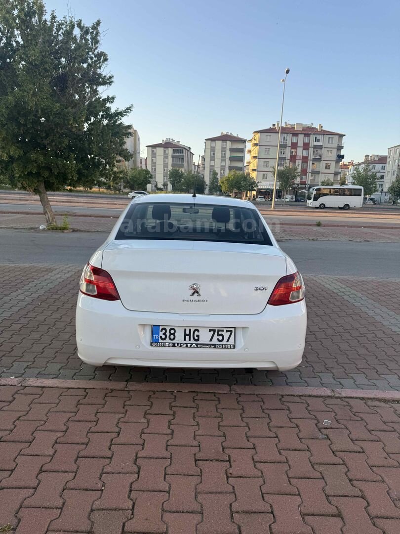 Sahibinden Peugeot 301 1.6 HDi Active 2016 Model Kayseri 195.500 km Beyaz 5