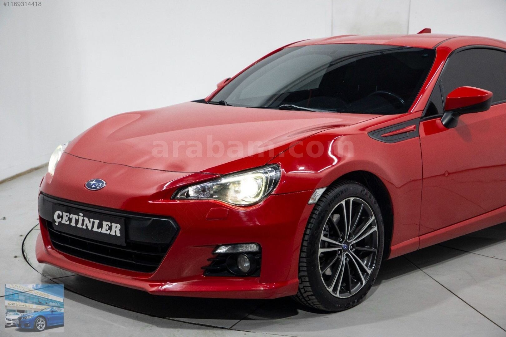 Galeriden Subaru BRZ 2.0R Premium 2015 Model İstanbul 100.000 km Kırmızı 6