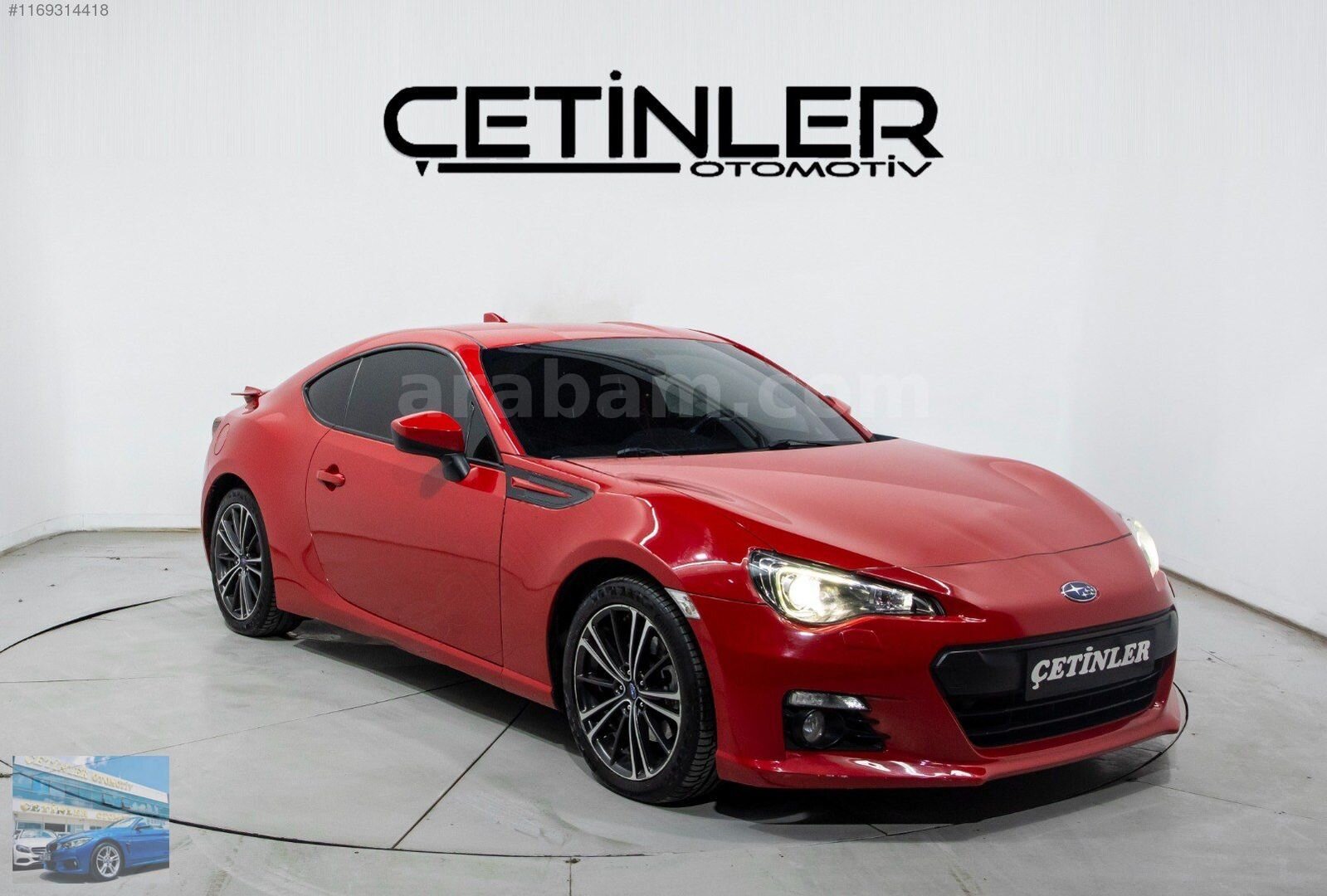 Galeriden Subaru BRZ 2.0R Premium 2015 Model İstanbul 100.000 km Kırmızı 4