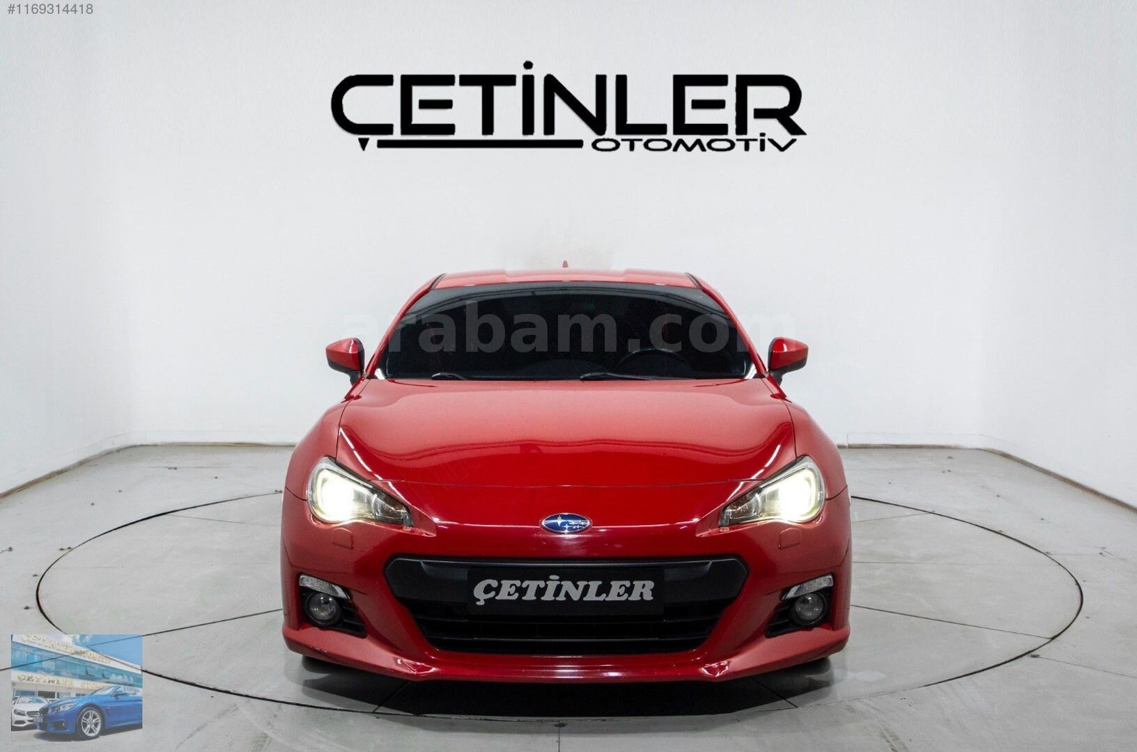 Galeriden Subaru BRZ 2.0R Premium 2015 Model İstanbul 100.000 km Kırmızı 1