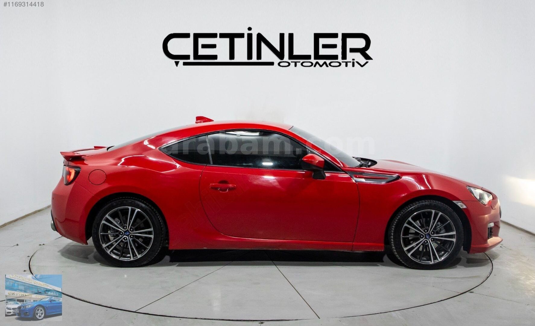 Galeriden Subaru BRZ 2.0R Premium 2015 Model İstanbul 100.000 km Kırmızı 7