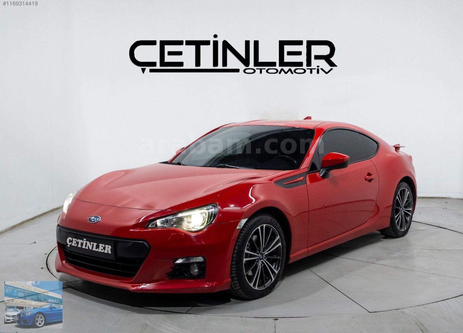 Galeriden Subaru BRZ 2.0R Premium 2015 Model İstanbul 100.000 km Kırmızı 5